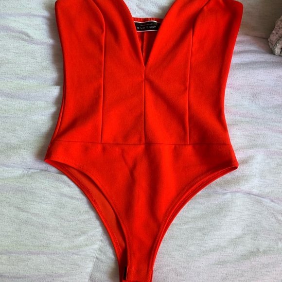 Red Bodysuit - Picture 3 of 5